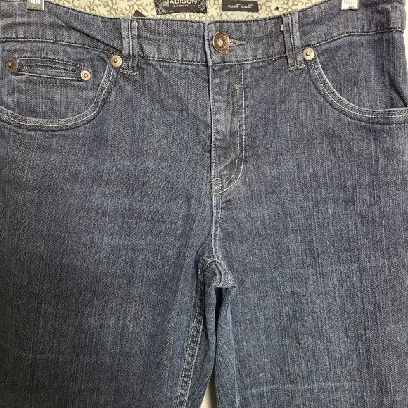 Madison Jeanswear Boot Jeans Dark Wash - Picture 2 of 11